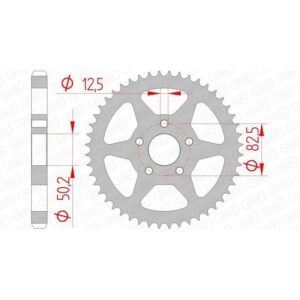 Couronne AFAM acier standard 92803 - 530