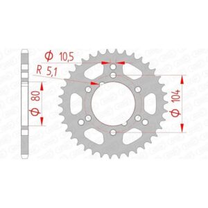 Couronne AFAM acier standard 98300 - 520