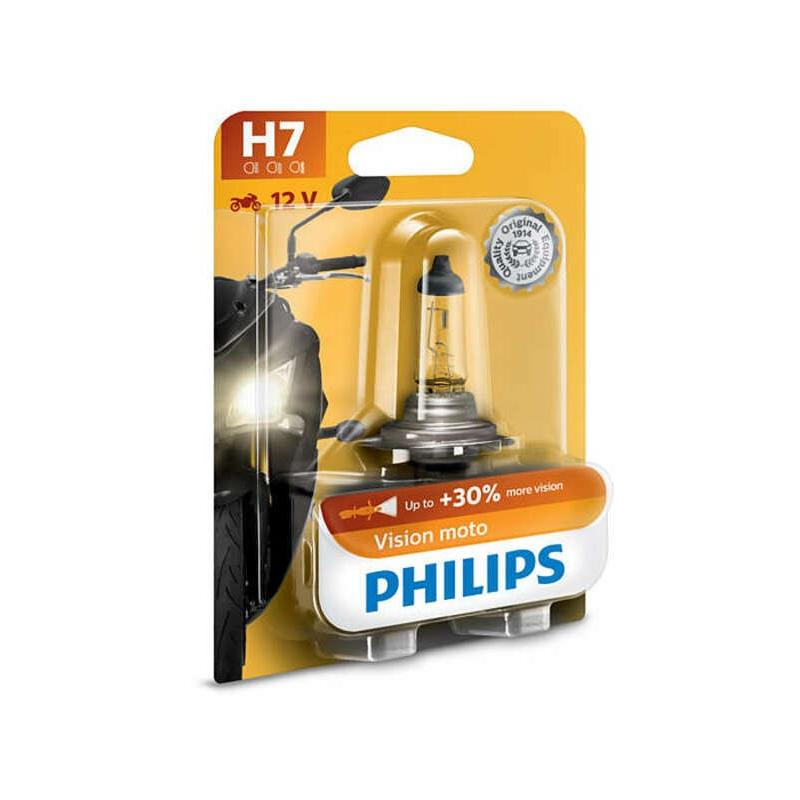 Ampoule PHILIPS H7 Vision Moto 12V/55W - x1 Ampoule PHILIPS H7 Vision Moto 12V/55W - x1 – Image 2