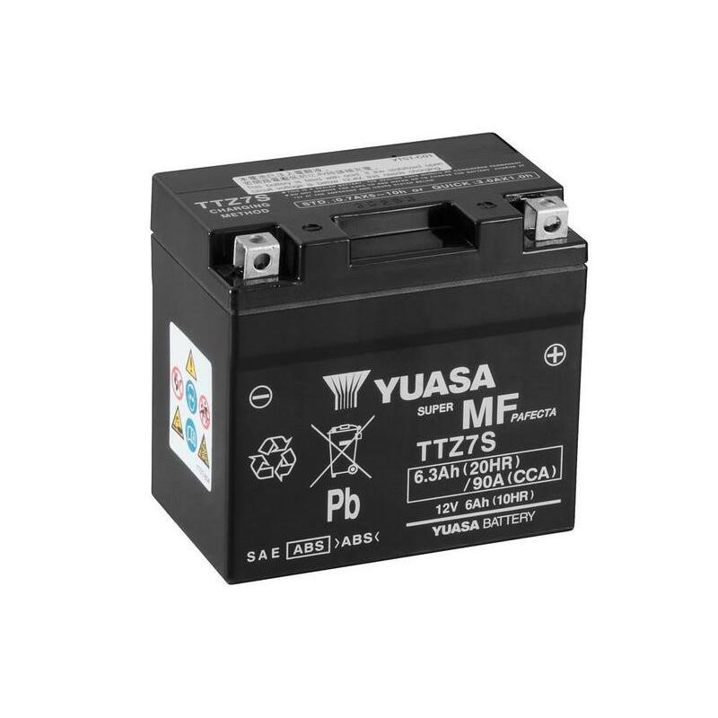 Batterie YUASA sans entretien activé usine - TTZ7S Batterie YUASA sans entretien activ������ usine - TTZ7S