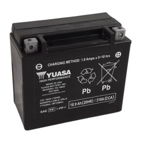 Batterie YUASA W/C sans entretien activ������e usine - YTX20HL FA