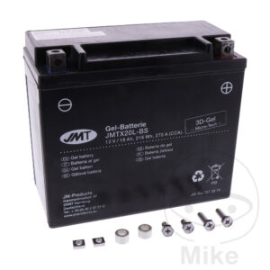 Batterie Moto YTX20L-BS Gel JMT