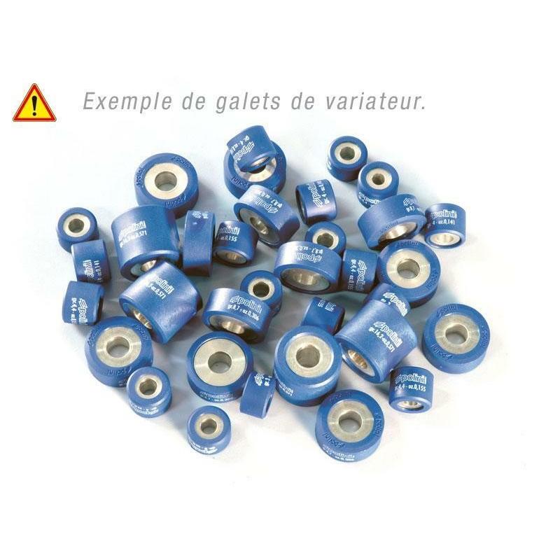 Jeu de galets POLINI 26,1x19mm 20,2gr - 8 pièces Jeu de galets POLINI 26,1x19mm 20,2gr - 8 pièces