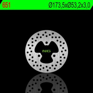 Disque de frein NG BRAKES rond fixe