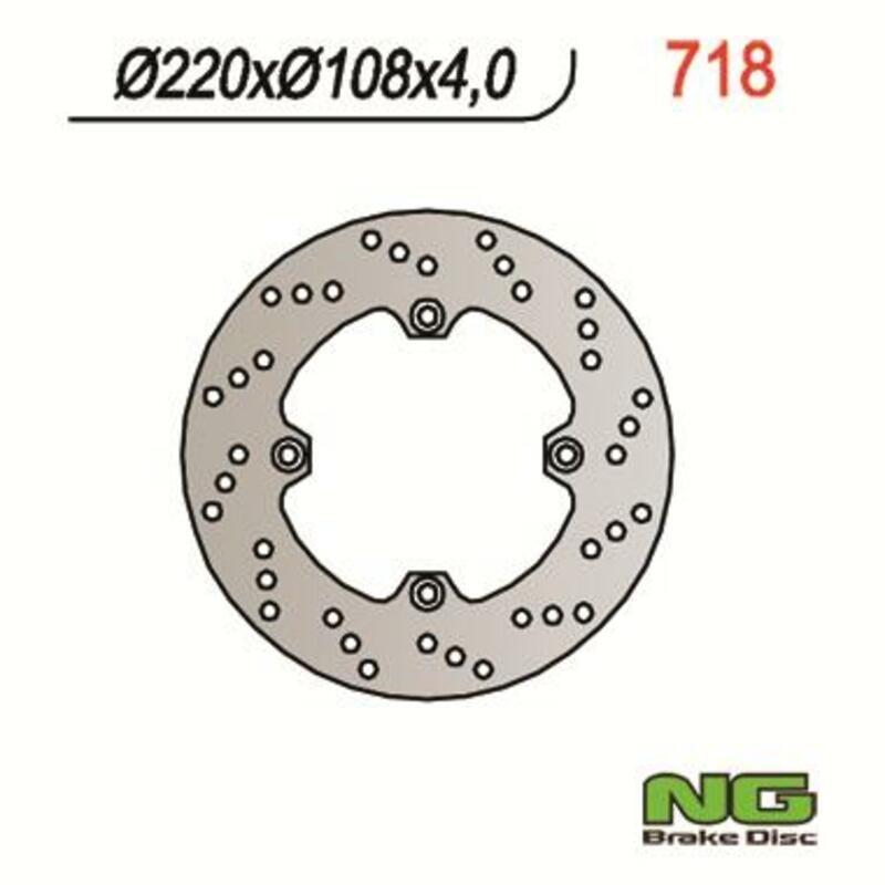 Disque de frein NG BRAKES rond fixe Disque de frein NG BRAKES rond fixe