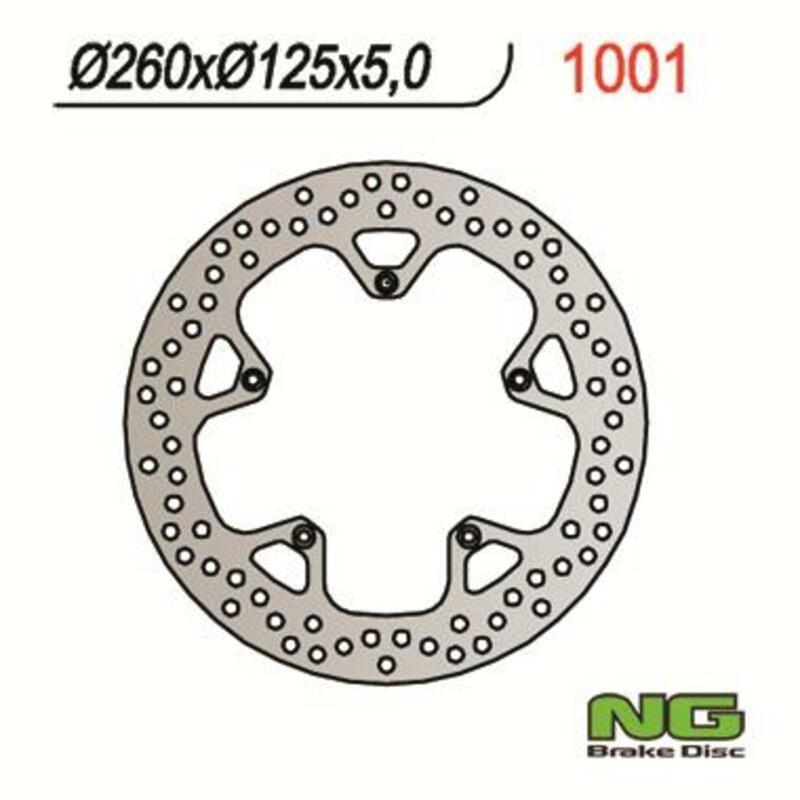 Disque de frein NG BRAKES rond fixe Disque de frein NG BRAKES rond fixe