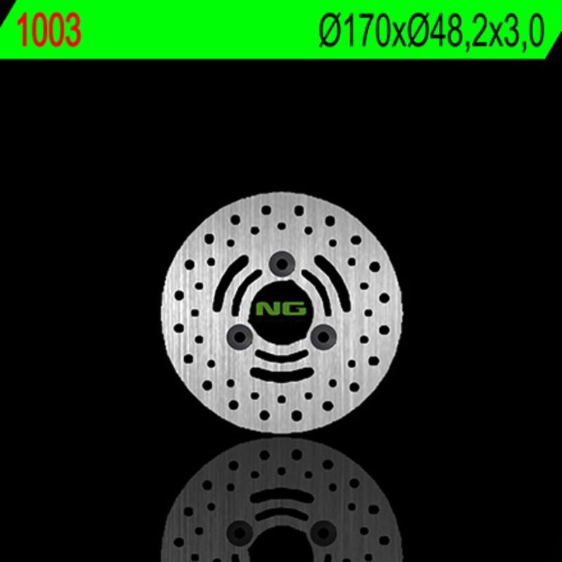 Disque de frein NG BRAKES rond fixe Disque de frein NG BRAKES rond fixe