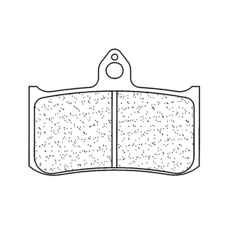 Plaquettes de frein CL BRAKES route métal fritté - 1157XBK5 Plaquettes de frein CL BRAKES route métal fritté - 1157XBK5