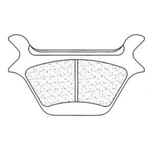 Plaquettes de frein CL BRAKES Route métal fritté - 2370RX3