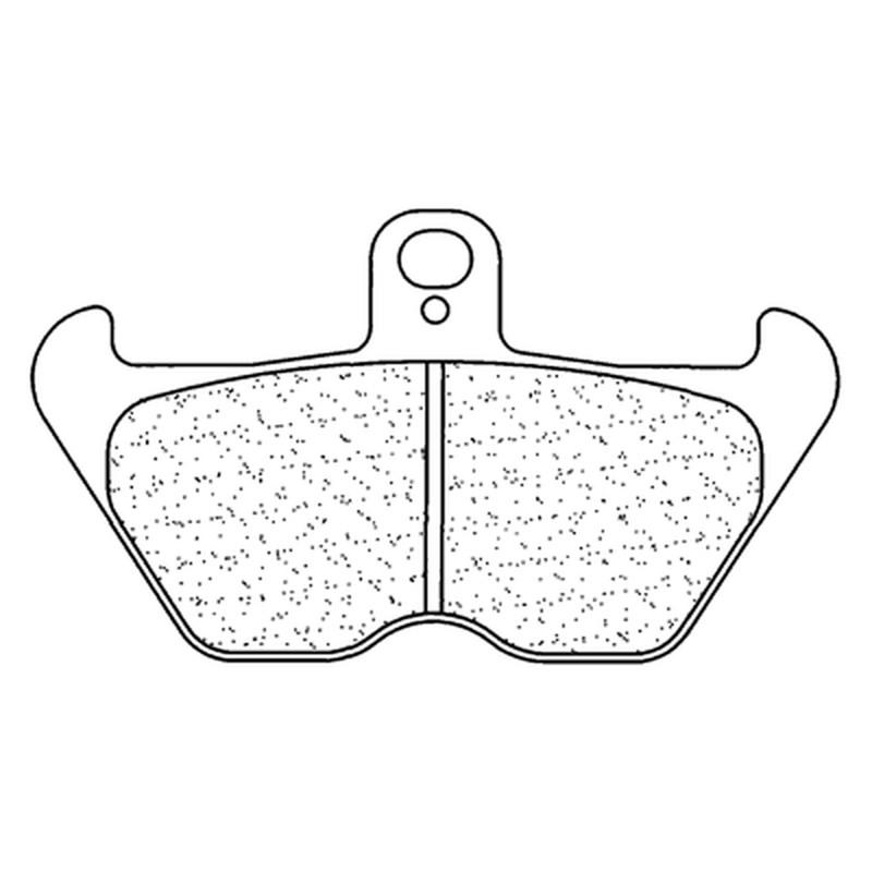 Plaquettes de frein CL BRAKES route métal fritté - 2430A3+ Plaquettes de frein CL BRAKES route métal fritté - 2430A3+