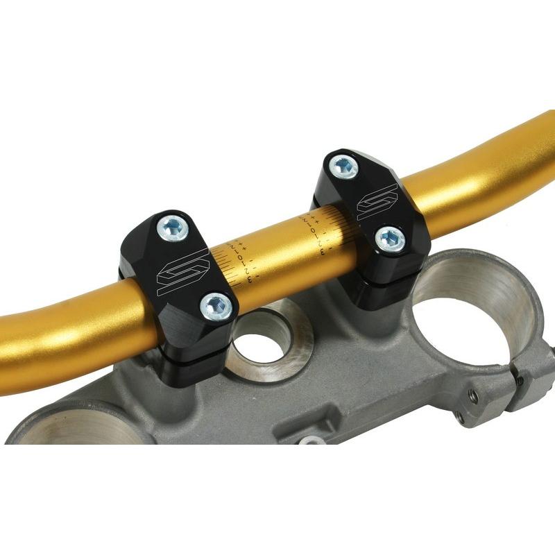 Kits pontets universels SCAR pour guidon 28.6mm pour té moulé 22.2mm Kits pontets universels SCAR pour guidon 28.6mm pour té moulé 22.2mm – Image 2