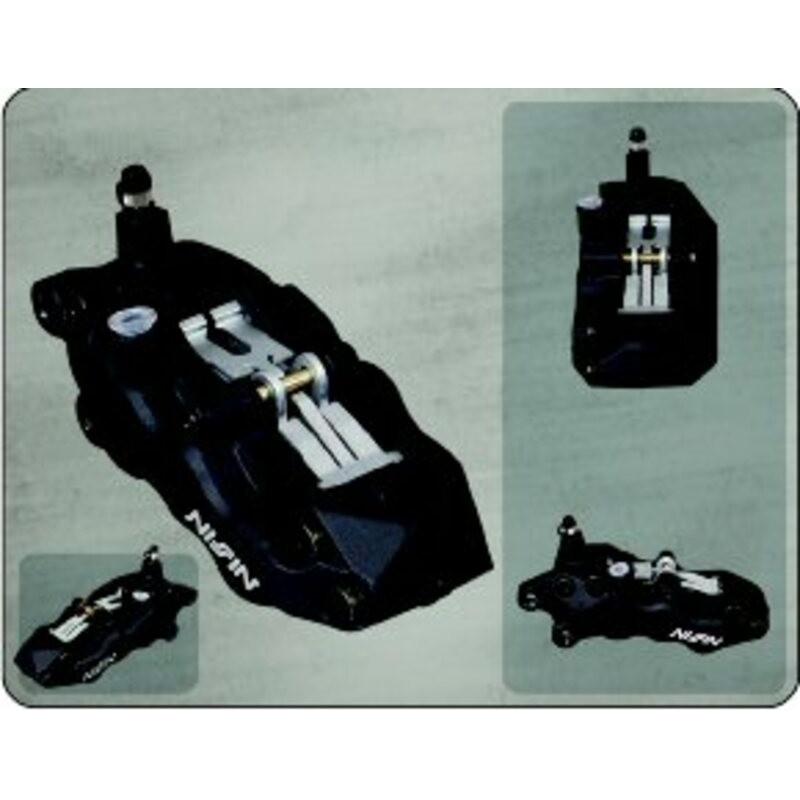 Etrier de frein 6 pistons avant droit noir Nissin Etrier de frein 6 pistons avant droit noir Nissin – Image 2