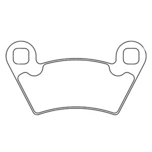 Plaquettes de frein CL BRAKES Quad métal fritté - 1230ATV1