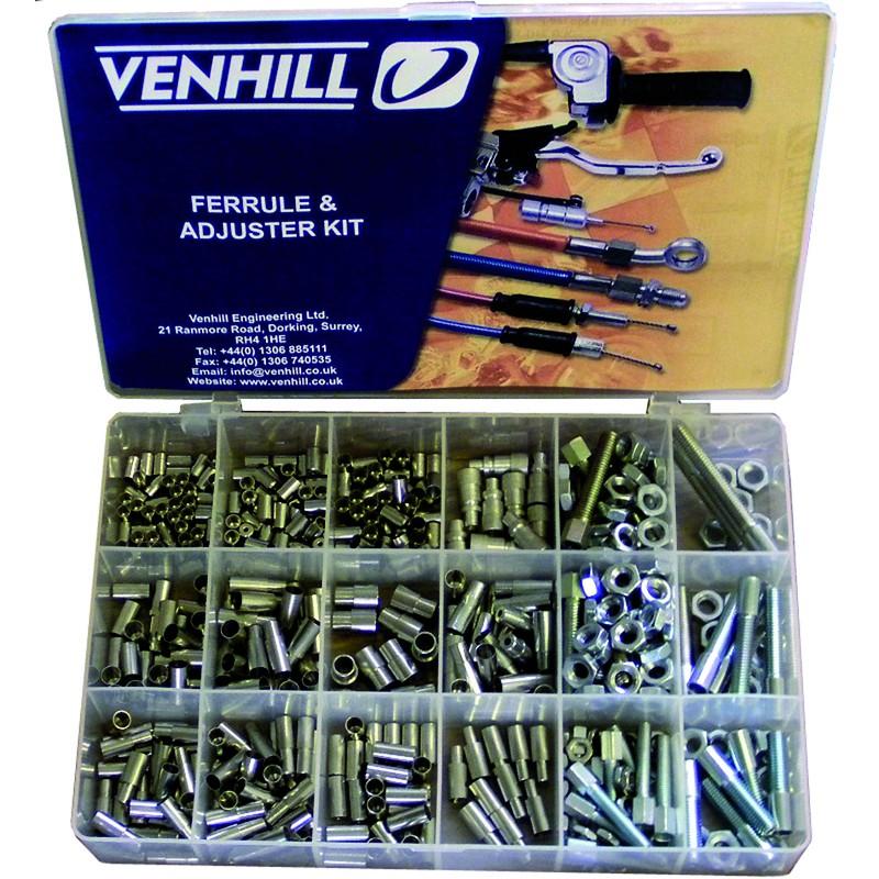 Coffret accessoires cables Venhill - 459 pièces protections caoutchouc Coffret accessoires cables Venhill - 459 pièces protections caoutchouc