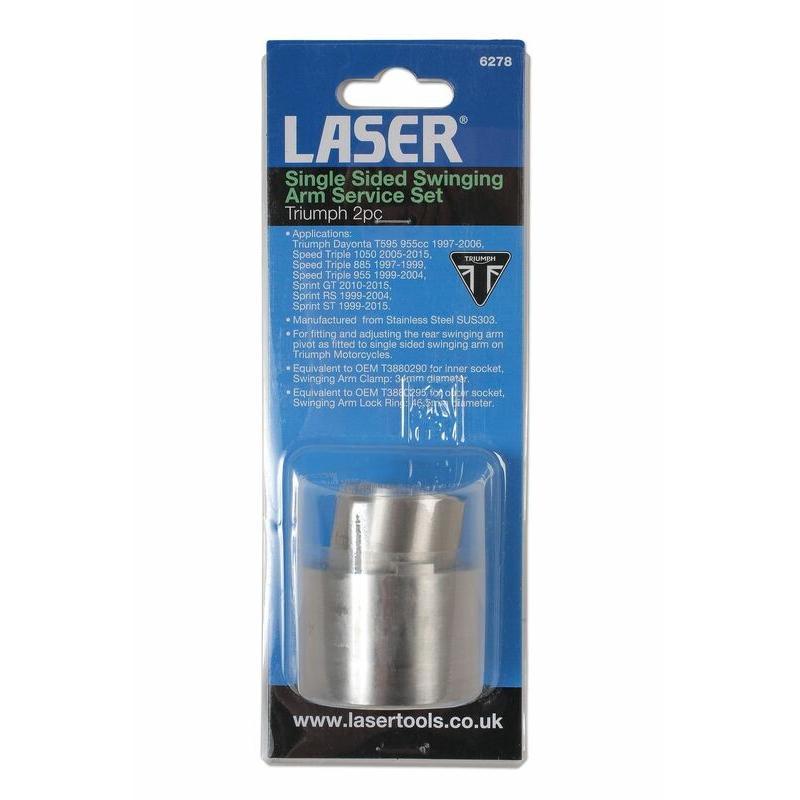 Kit de maintenance monobras oscillantt LASER TOOLS 2 pièces Triumph Kit de maintenance monobras oscillantt LASER TOOLS 2 pièces Triumph – Image 2