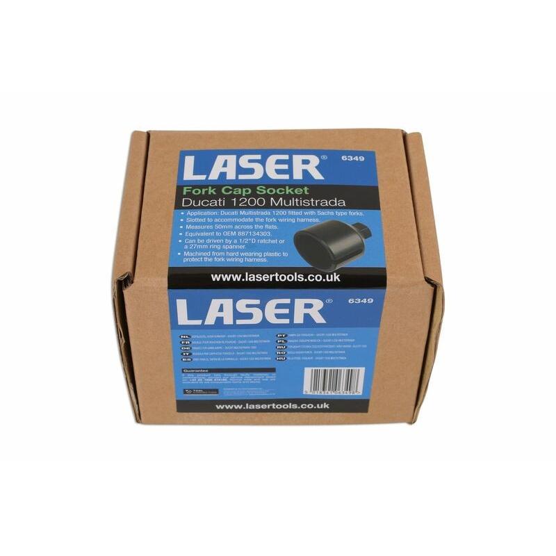 Douille écrou de fourche LASER TOOLS Ducati Multistrada Douille écrou de fourche LASER TOOLS Ducati Multistrada – Image 2