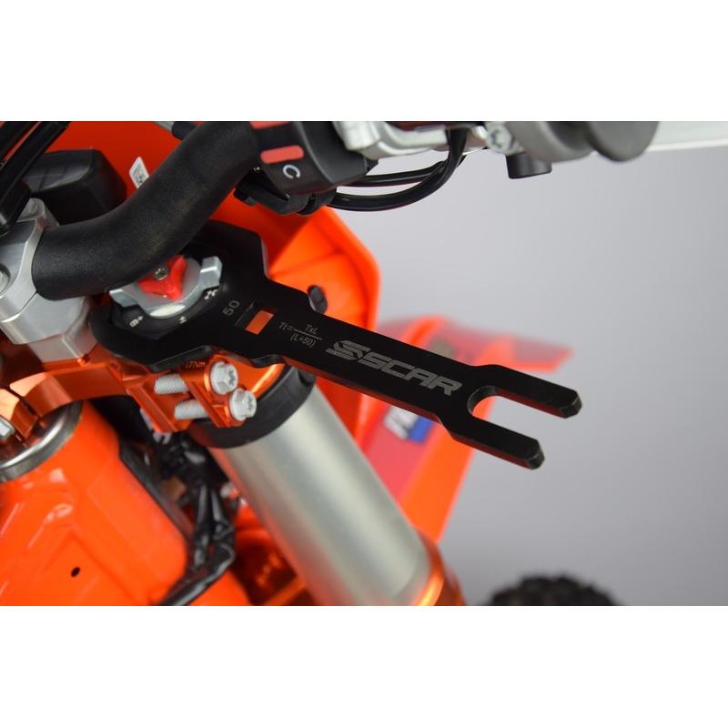 Clé de bouchon de fourche SCAR Ø50mm/6 pans - fourches WP Clé de bouchon de fourche SCAR Ø50mm/6 pans - fourches WP – Image 2