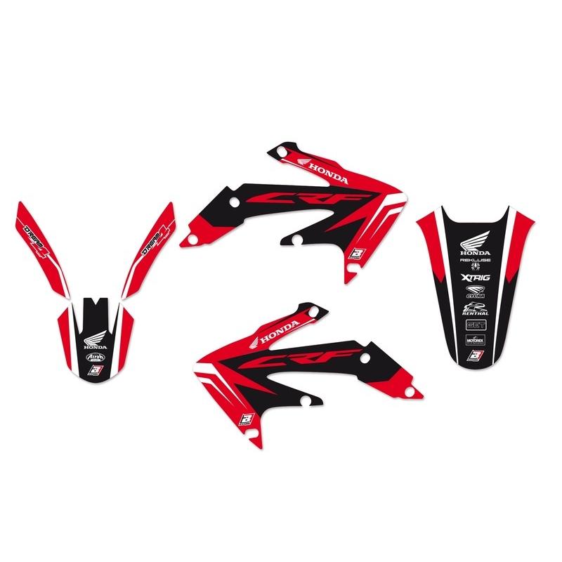Kit déco BLACKBIRD Dream Graphic 4 Honda CRF450X Kit déco BLACKBIRD Dream Graphic 4 Honda CRF450X – Image 2
