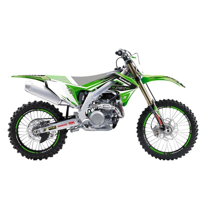 Kit déco BLACKBIRD Dream Graphic 4 Kawasaki KX450F Kit déco BLACKBIRD Dream Graphic 4 Kawasaki KX450F
