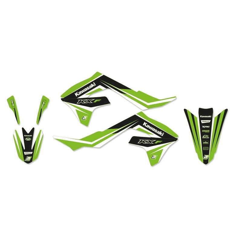 Kit déco BLACKBIRD Dream Graphic 4 Kawasaki KX450F Kit déco BLACKBIRD Dream Graphic 4 Kawasaki KX450F – Image 2