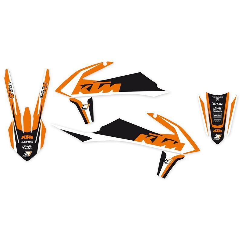 Kit déco BLACKBIRD Dream Graphic 4 KTM SX/SX-F Kit déco BLACKBIRD Dream Graphic 4 KTM SX/SX-F – Image 2