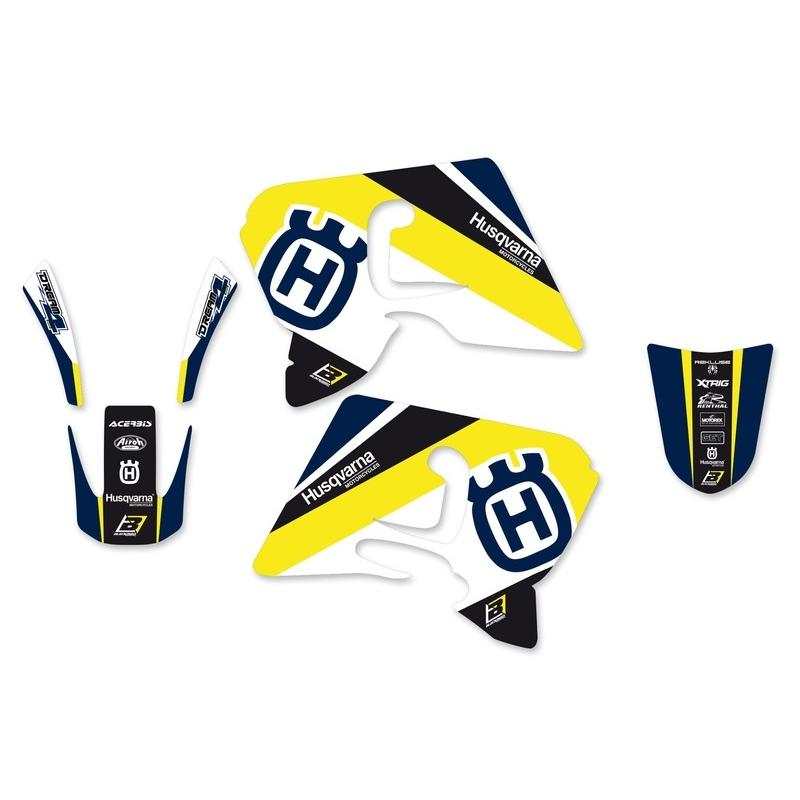 Kit complet BLACKBIRD Dream Graphic 4 Husqvarna Kit complet BLACKBIRD Dream Graphic 4 Husqvarna – Image 2