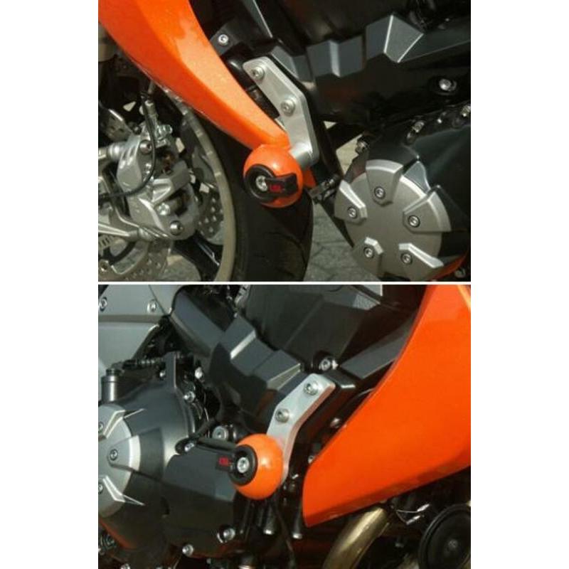 Kit fixation tampon de protection LSL pour Z750 & Z1000 2007-08 Kit fixation tampon de protection LSL pour Z750 & Z1000 2007-08