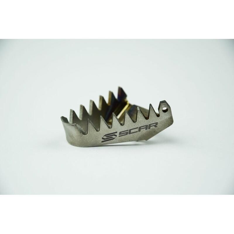 Embout de pédale de frein SCAR titane Embout de pédale de frein SCAR titane