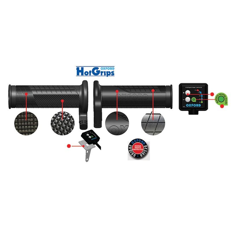 Poignées chauffantes OXFORD Premium Touring Poignées chauffantes OXFORD Premium Touring – Image 2