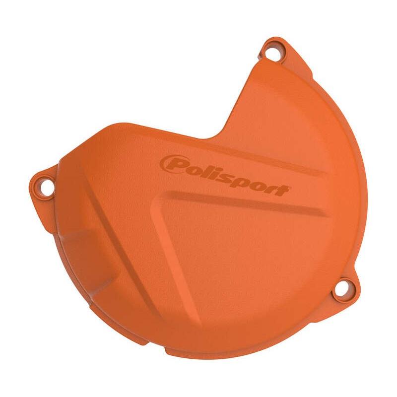 Protection de carter d'embrayage POLISPORT orange KTM Protection de carter d'embrayage POLISPORT orange KTM