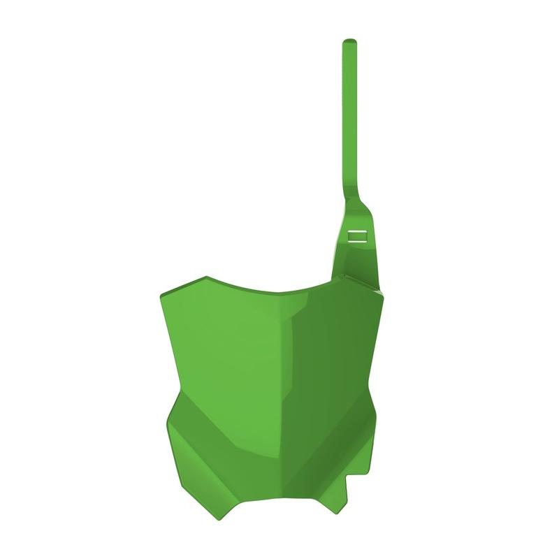 Plaque numéro frontale POLISPORT vert Kawasaki KX125/250 Plaque numéro frontale POLISPORT vert Kawasaki KX125/250