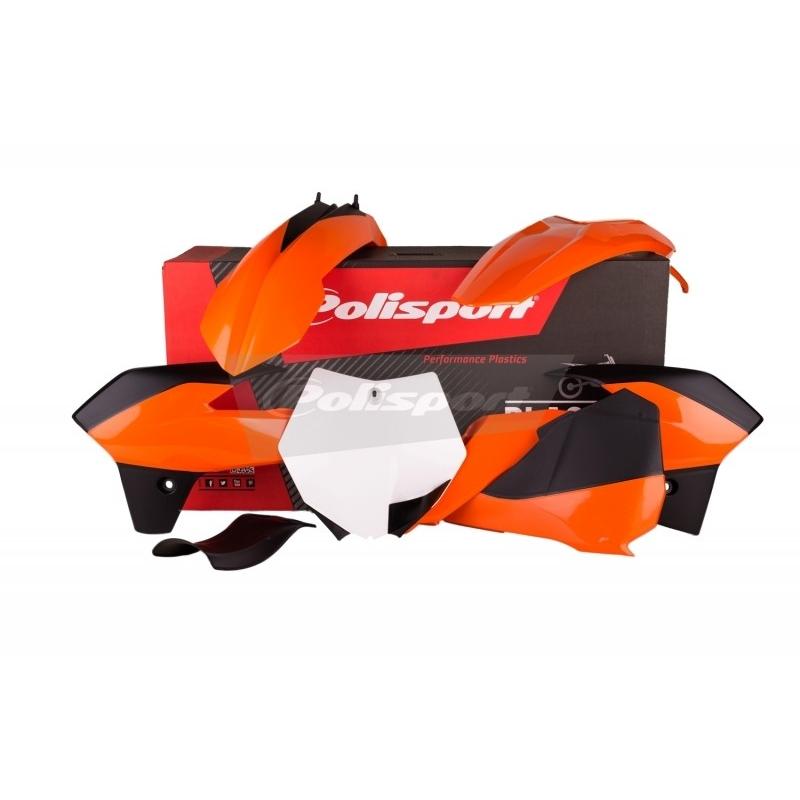 Kit plastique POLISPORT couleur origine (13-14) KTM SX85 Kit plastique POLISPORT couleur origine (13-14) KTM SX85