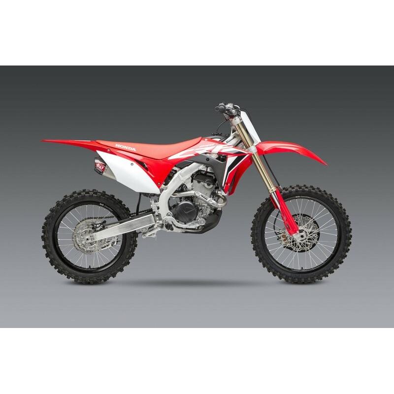Silencieux double YOSHIMURA RS-9T Signature Series inox/casquette carbone Honda CRF250R Silencieux double YOSHIMURA RS-9T Signature Series inox/casquette carbone Honda CRF250R – Image 3