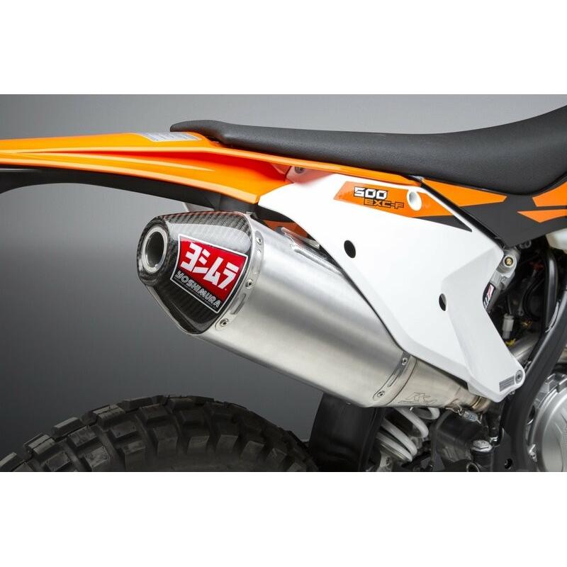 Silencieux YOSHIMURA RS-4 Signature Series aluminium/casquette carbone KTM/Husqvarna Silencieux YOSHIMURA RS-4 Signature Series aluminium/casquette carbone KTM/Husqvarna – Image 4