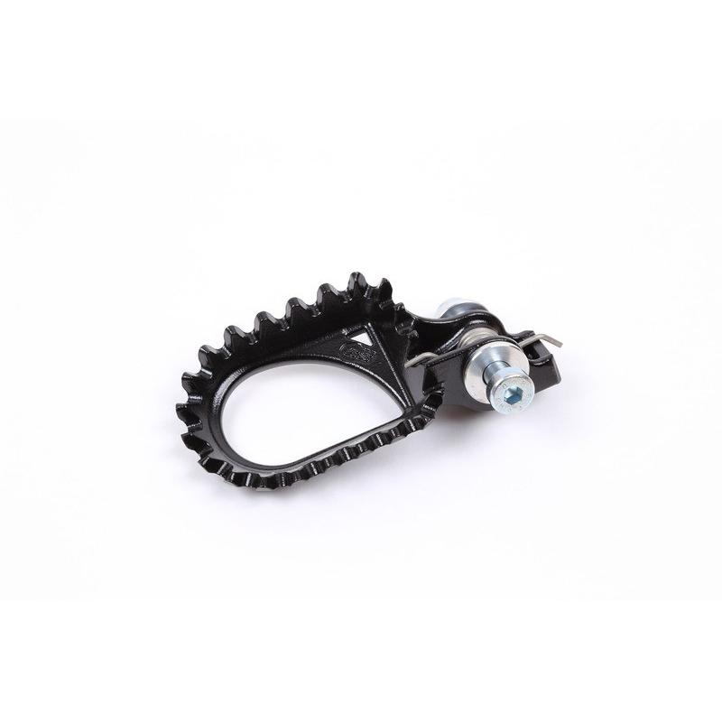 Repose-pieds S3 Hard Rock position arrière +10mm acier noir Repose-pieds S3 Hard Rock position arrière +10mm acier noir – Image 2