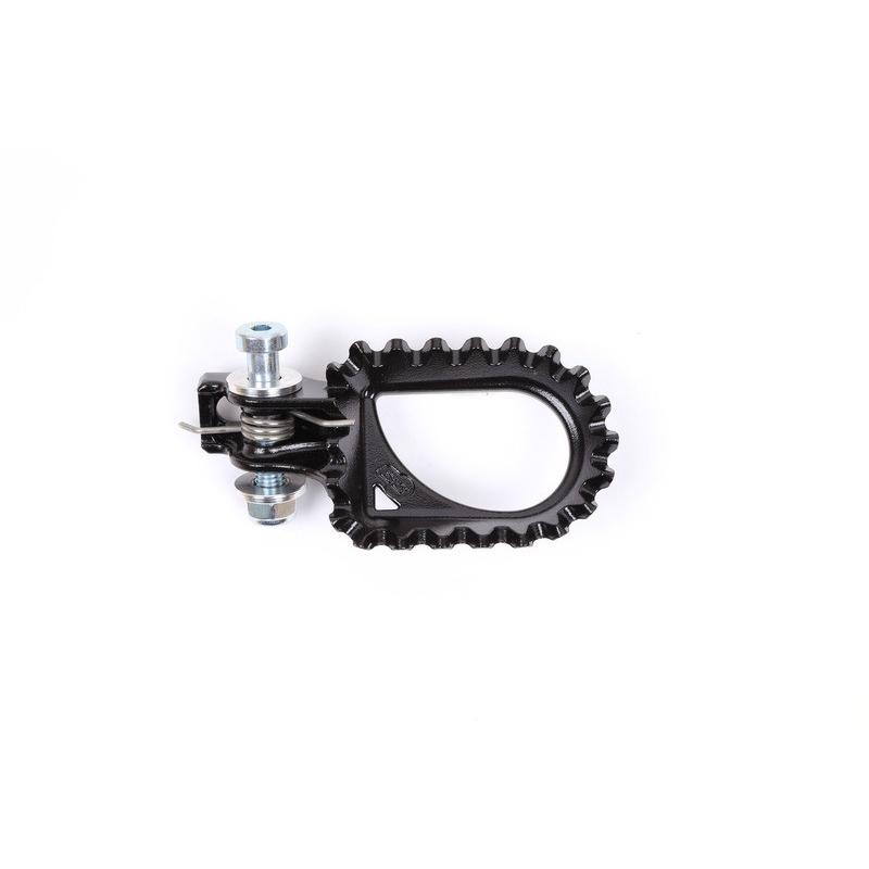 Repose-pieds S3 Hard Rock position arrière +10mm acier noir Repose-pieds S3 Hard Rock position arrière +10mm acier noir – Image 3