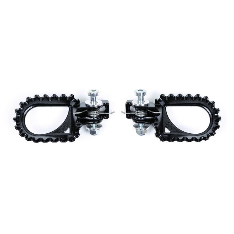 Repose-pieds S3 Hard Rock position arrière +10mm acier noir Repose-pieds S3 Hard Rock position arrière +10mm acier noir – Image 4