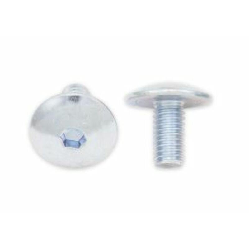 Vis tête bombée plate BOLT M6x1x12mm 10 pièces Vis tête bombée plate BOLT M6x1x12mm 10 pièces
