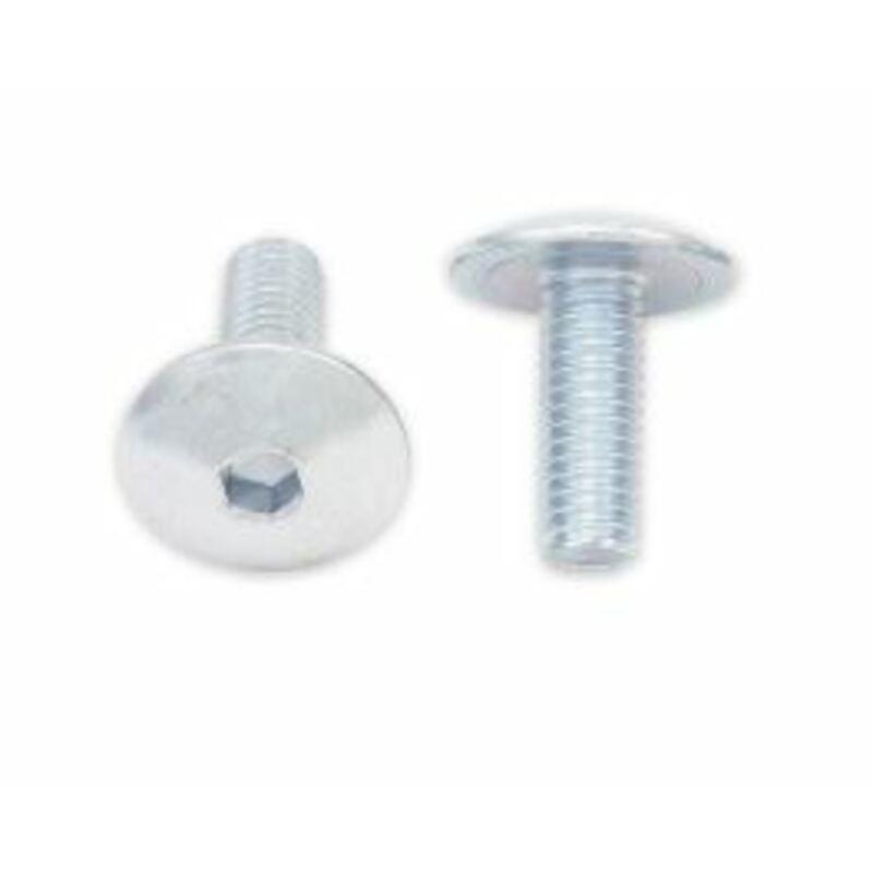 Vis tête bombée plate BOLT M6x1x16mm 10 pièces Vis tête bombée plate BOLT M6x1x16mm 10 pièces