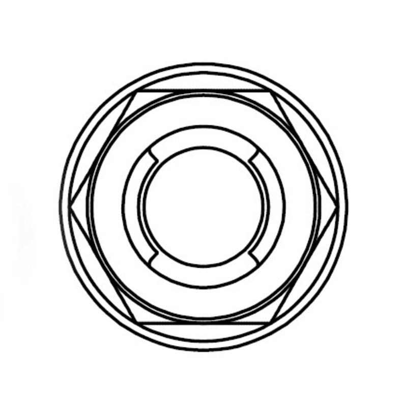 Ecrou Fuji à bride BOLT M8x1,25mm tête 12mm acier 10 pièces Ecrou Fuji à bride BOLT M8x1,25mm tête 12mm acier 10 pièces – Image 2