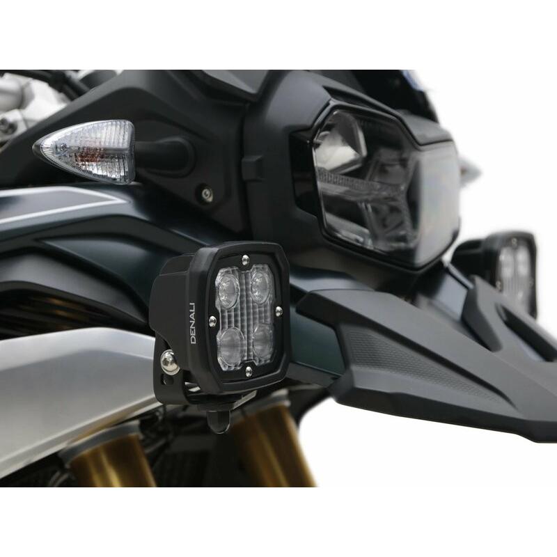 Support éclairage DENALI BMW F750GS/F850GS Support éclairage DENALI BMW F750GS/F850GS – Image 2