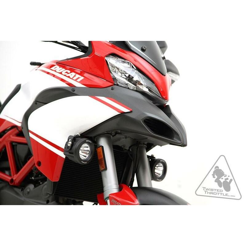 Support éclairage DENALI Ducati Multistrada 1200/1200S Support éclairage DENALI Ducati Multistrada 1200/1200S