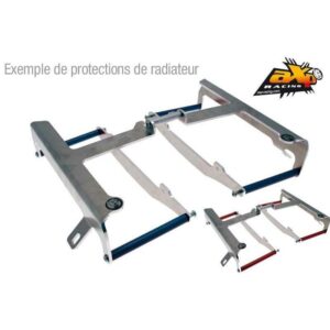 Protection de radiateur AXP aluminium - Kawasaki KXF250