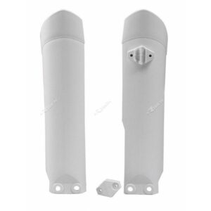 Protections de fourche RACETECH - blanc