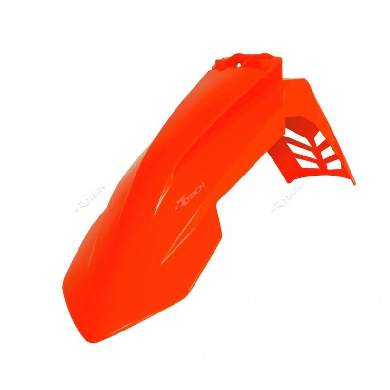 Garde-boue avant RACETECH ventilé orange fluo KTM Garde-boue avant RACETECH ventilé orange fluo KTM