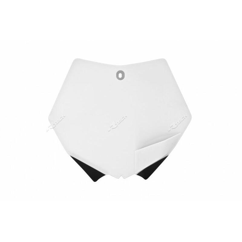 Plaque numéro frontale RACETECH blanc KTM Plaque numéro frontale RACETECH blanc KTM