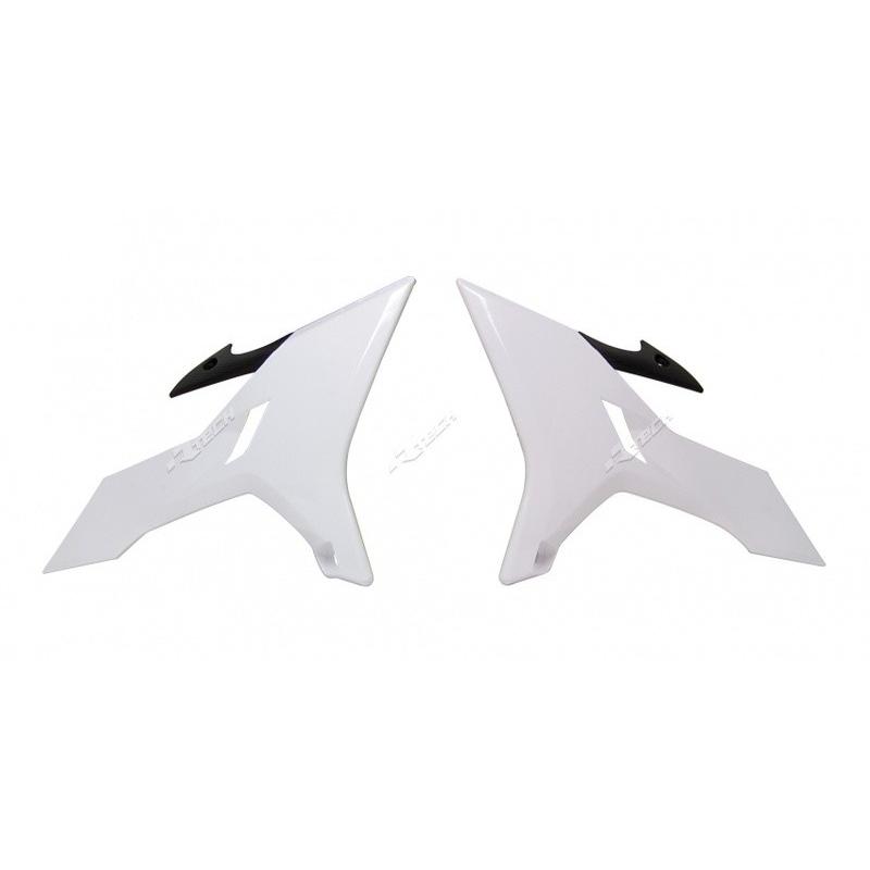 Ouïes de radiateur RACETECH Revolution blanc Yamaha YZ125/250 Ouïes de radiateur RACETECH Revolution blanc Yamaha YZ125/250