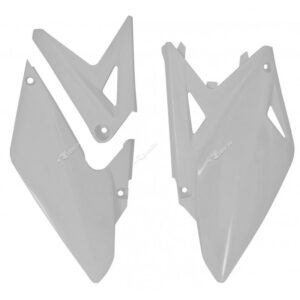 Plaques latérales RACETECH blanc