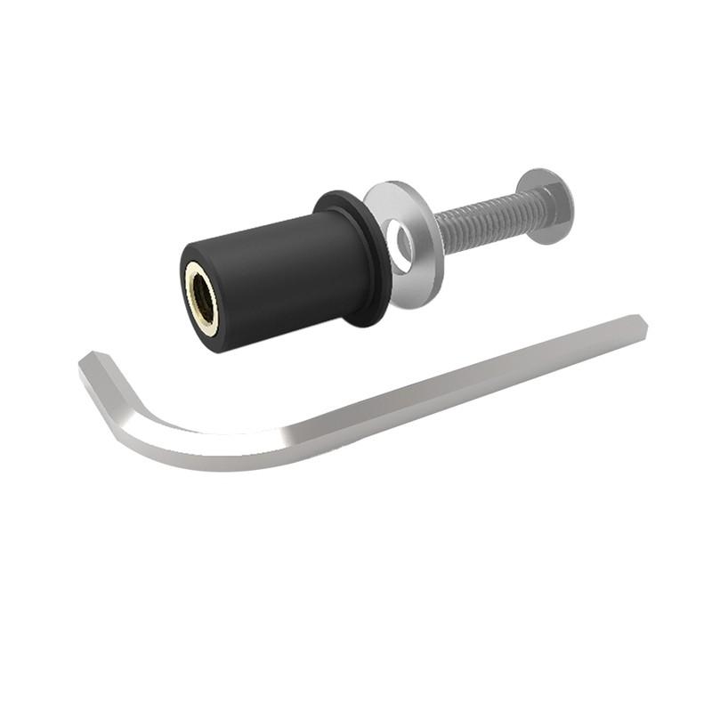 Kit de vis pour bulle OXFORD argent Kit de vis pour bulle OXFORD argent