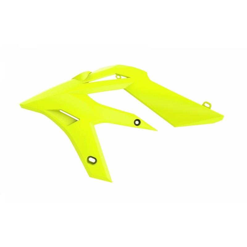 Ouïes de radiateur POLISPORT jaune fluo Beta Xtrainer Ouïes de radiateur POLISPORT jaune fluo Beta Xtrainer